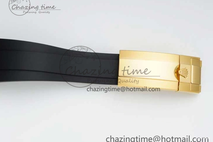 YG 3D Edition VR3235 226658 Yacht-Master Black Strap Oysterflex 1:1 on 3EF Ceramic Bezel 42mm Best 0714
